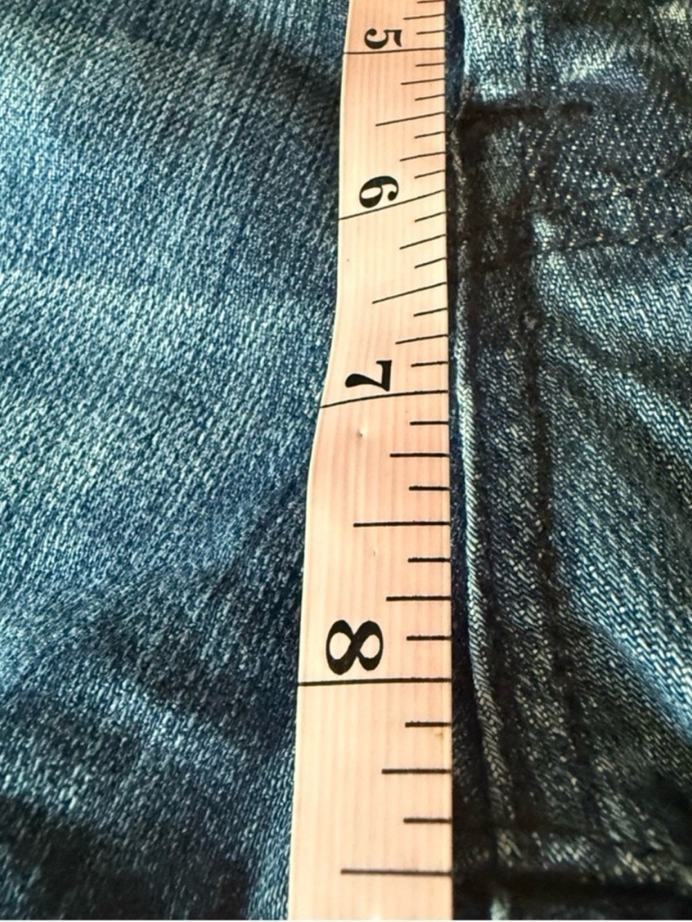 7 FOR ALL MANKIND Josefina Skinny Boyfriend Distressed Jeans Size 28 - Picture 9 of 13
